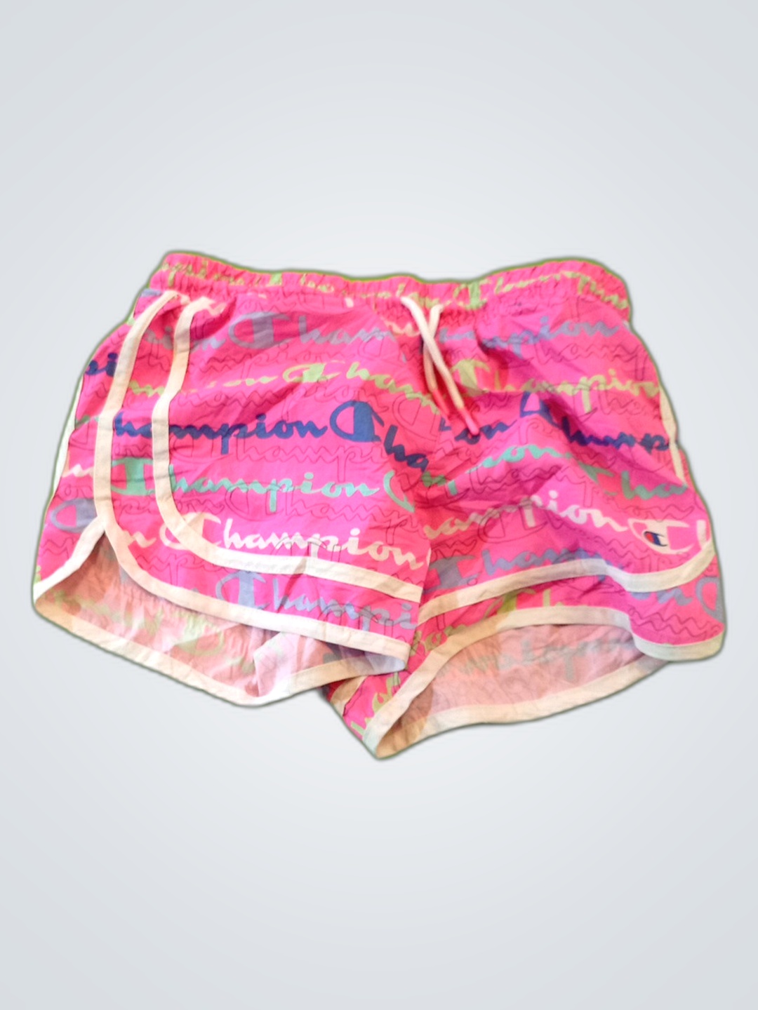 Champion Pink Logo Shorts