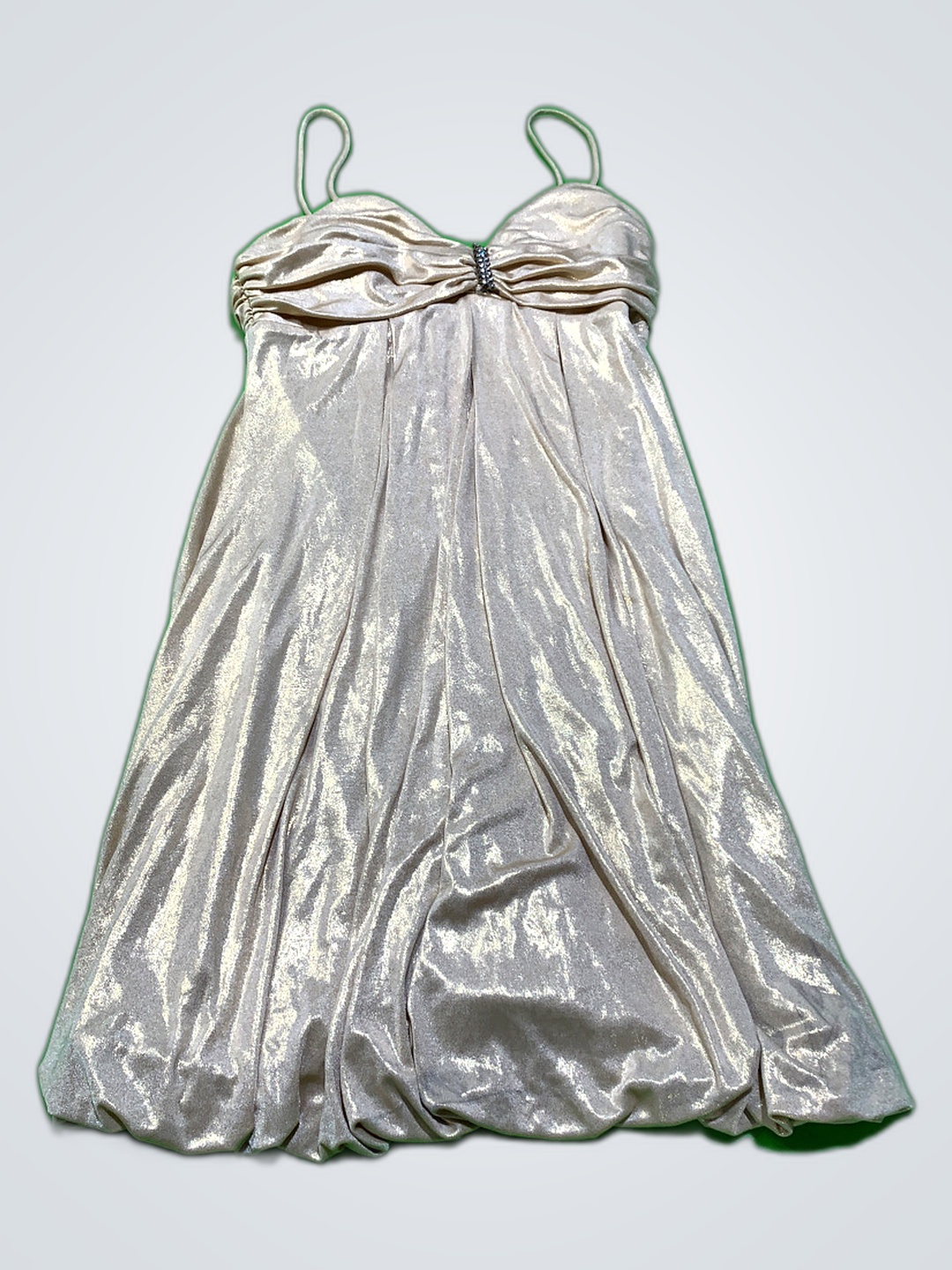 Eureka Champagne Mini Dress