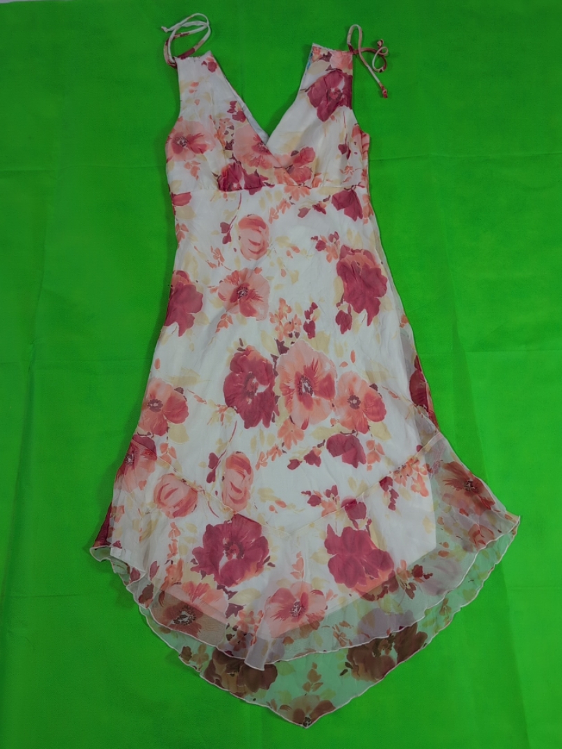 Sfzj Floral V-Neck Dress