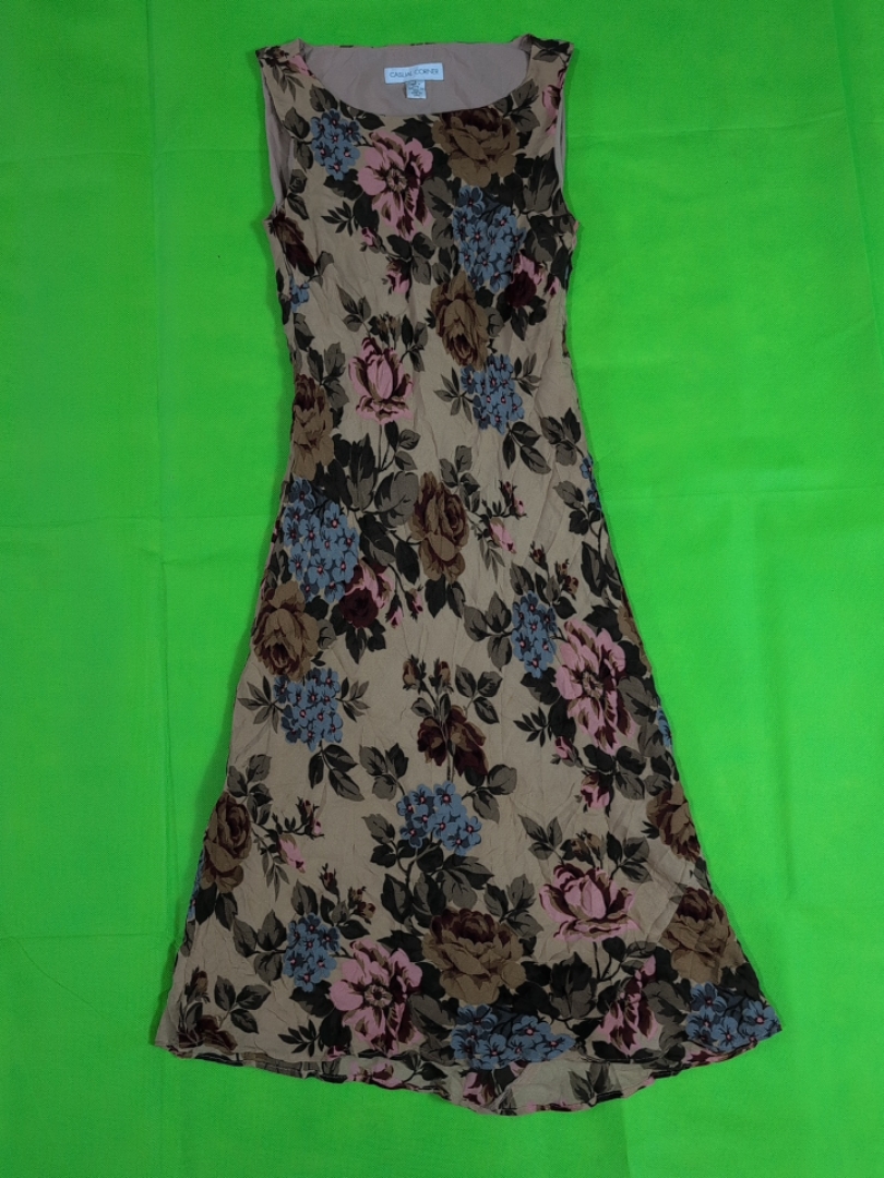 Casual Corner Floral Midi Dress