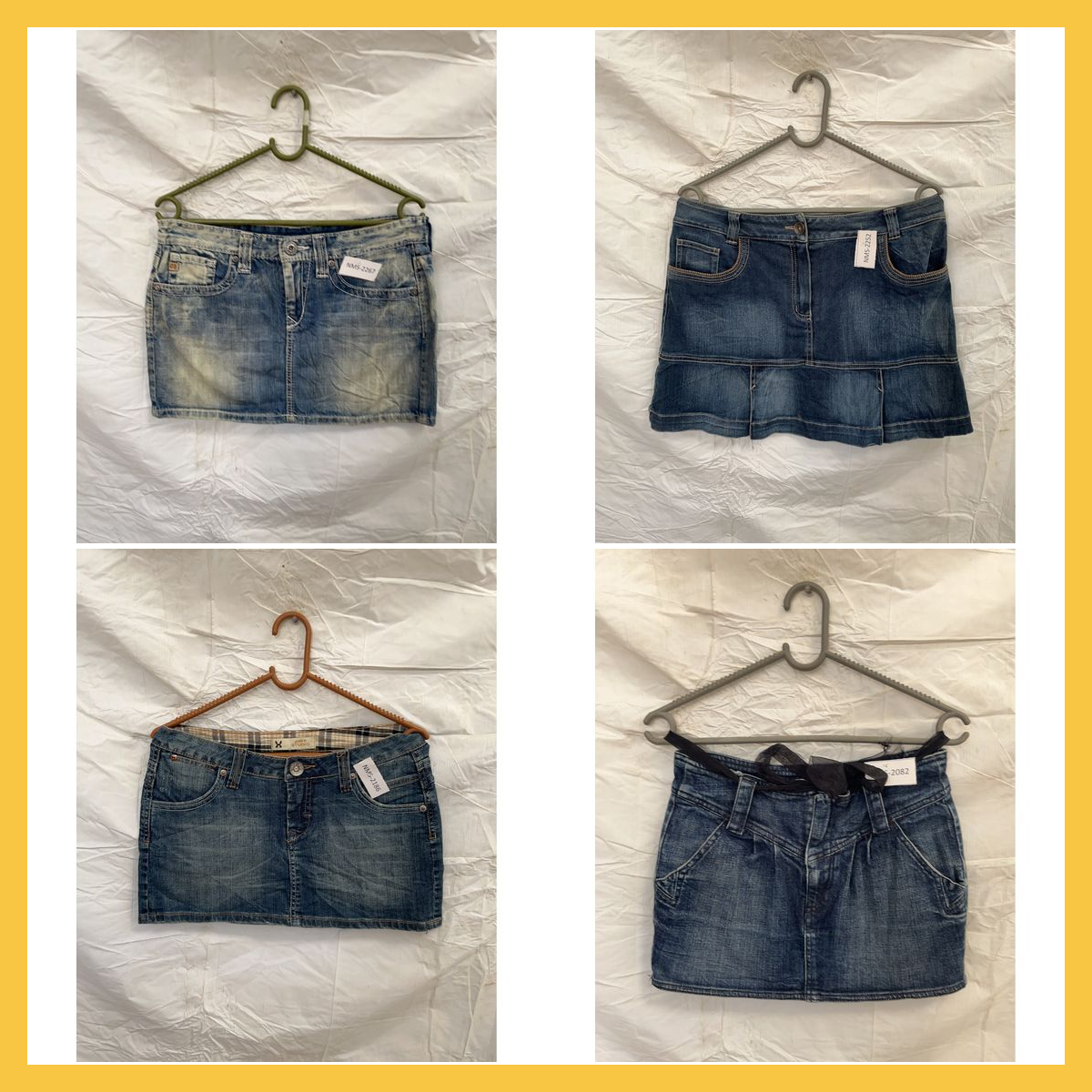Denim Skirt Bundle - 7 Piece Unbranded & JIM STUDI..