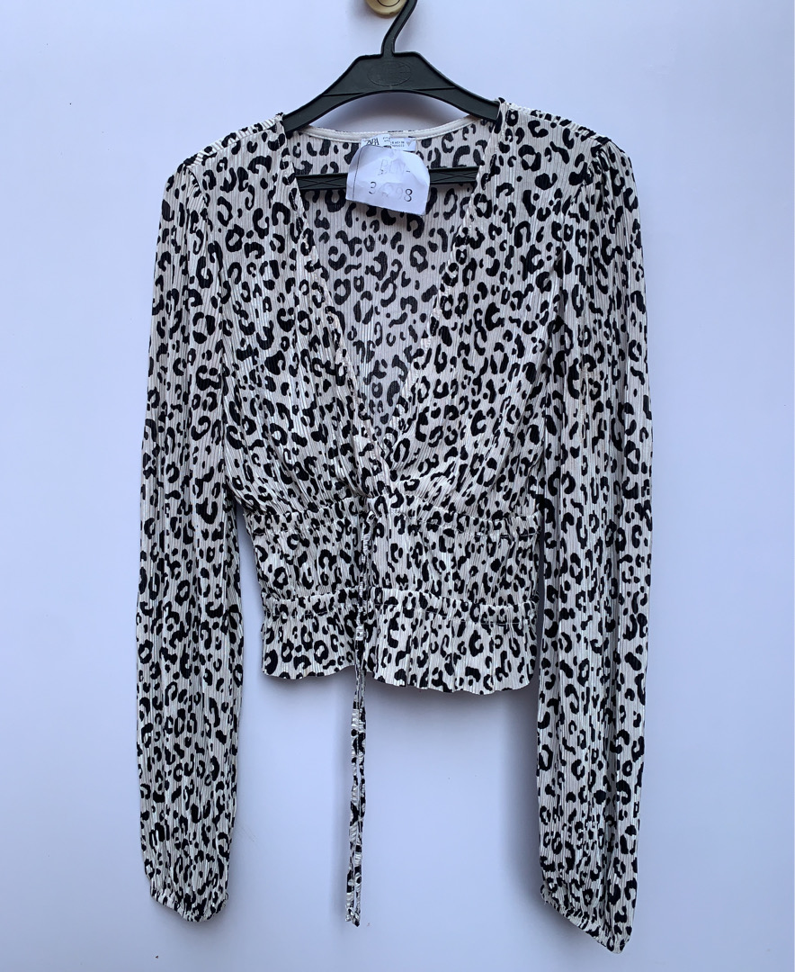 「ZPAレオパードプリントトップ」