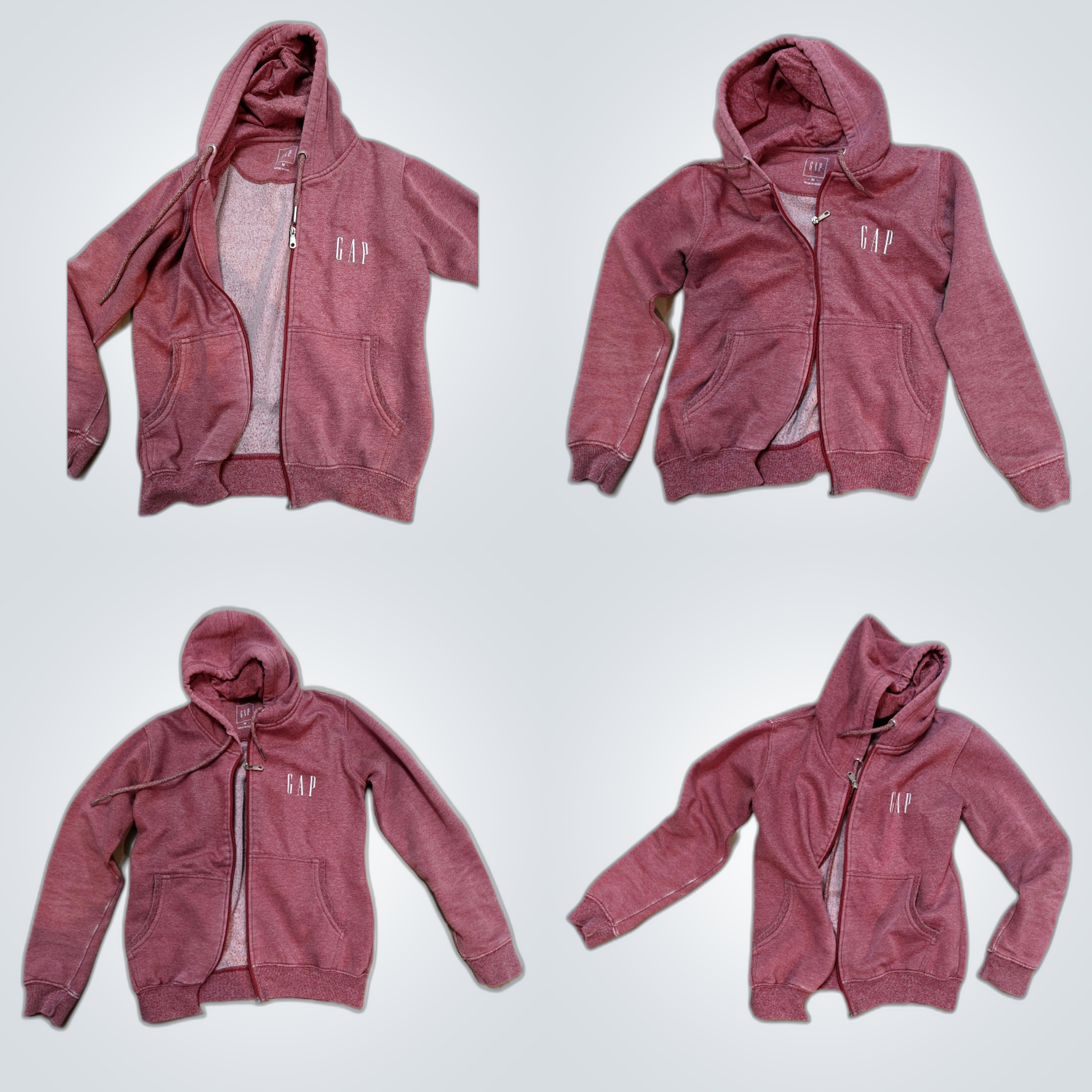 Lot de 5 pièces de sweat à capuche GAP + veste mat..