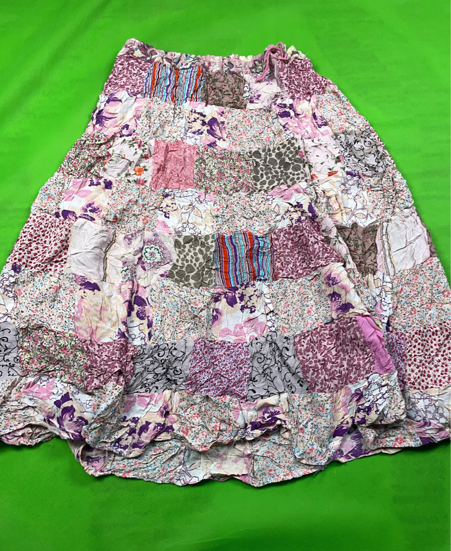 Ruby'n Style Patchwork Maxi Skirt