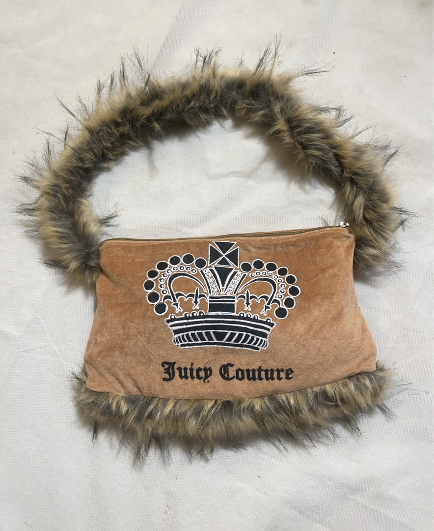 Juicy Couture Fur Trimmed Bag