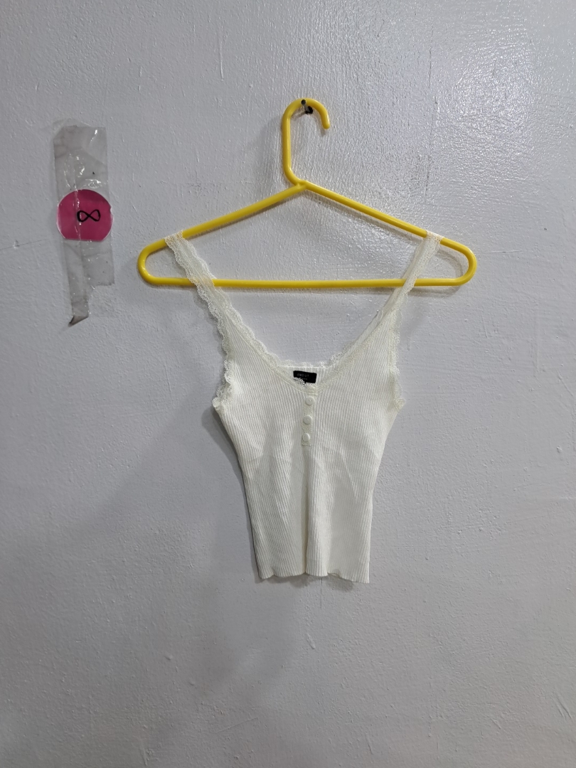 デビュー レース トリム キャミソール