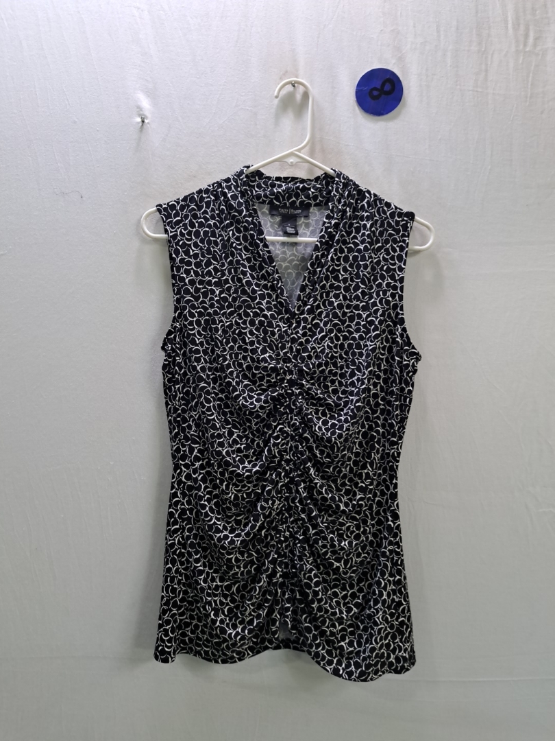 White House Black Market Printed Blouse