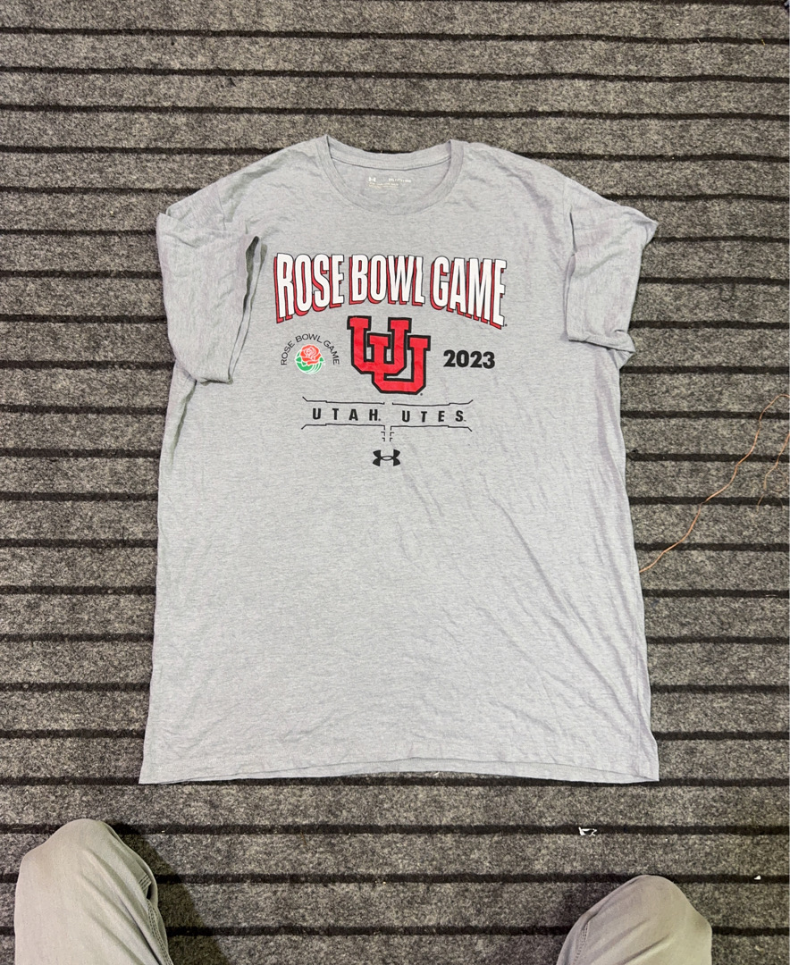 Under Armour Utah Utes Rose Bowl Game 2023 Graphic..