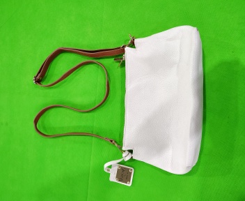 White Leather Handbag